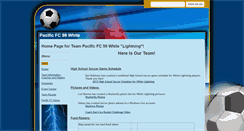 Desktop Screenshot of dan.pacificfc.org